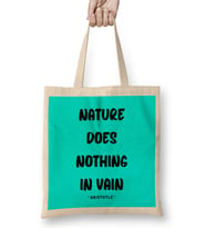 Nature Quotes Lover Conservation Gif Sayings Words Gifts Bez Çanta Uzun Saplı