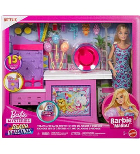 Barbie Mysteries Beach Detectives Ödüller ve Oyun Kabini JFV67