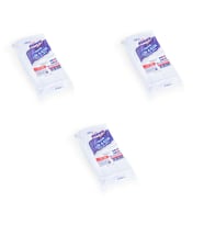 Poppy Plastik Lüx Şeffaf Kaşık - 18 Cm. - 3.2 Gr. - 50 Adetlik 3 Paket
