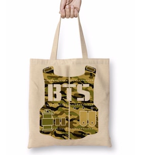 Bts Army Bez Çanta Uzun Saplı