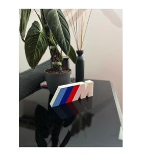 BMW M Logo Masa Dekoru