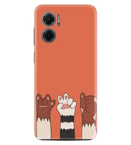 Xiaomi Redmi Note 11E Kılıf Resimli Desenli Silikon Platinium Series Three Hand 1818