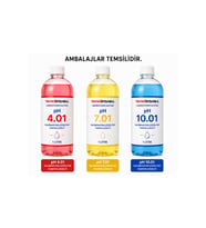pH 4.01 - 7.01 - 10.01 Kalibrasyon Sıvıları Seti 1 Litre