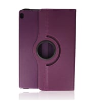 M10 X505f Kılıf 360 Tablet Deri Kılıf - Mürdüm
