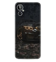 General Mobile GM 23 SE Kılıf Silikon Desen Özel Seri Black Car 1768