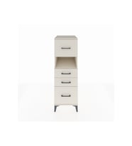 Kronos Dolap Tek Raflı 4 Çekmeceli 44x59x134 Aytaşı-Aytaşı