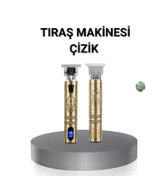 Mey İthalat® Kablosuz Şarjlı Profesyonel Tıraş Makinesi – 1800 mAh Lityum Pil