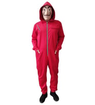 Yetişkin La Casa De Papel Kostümü Lüks
