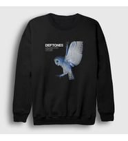 Presmono Unisex Siyah Diamond Eyes Deftones Sweatshirt 138823tt