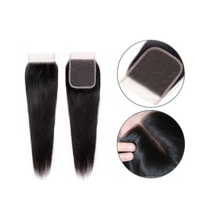 Peruk Tepesi Doğal Renk (Closure) 8inch