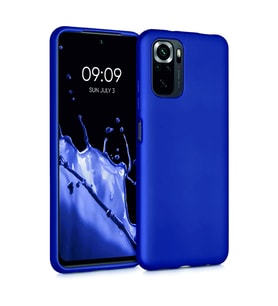 Xiaomi Redmi Note 10S Kılıf Kamera Korumalı Silikon Rubber Arka Kapak (Lacivert)