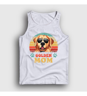 Presmono Unisex Beyaz Golden Retriever Mom Dog Hediye Köpek Atlet 537851tt