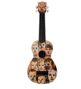 Hawiian XU21BABY Soprano Ukulele (Bebek Desenli)  Bebek Figürlü Şirin Tasarım Hafif Yapısı Sayesinde Kolay Taşıma