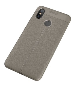 Lexroo Xiaomi Mi Max 3 Kılıf Niss Silikon Kılıf - Gri
