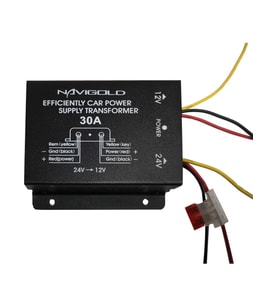 Navigold Oto Konvertör 24V Dc / 12V Dc 30 Amper (Siyah)