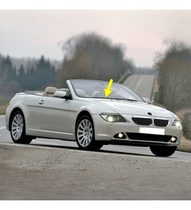 BMW 6 Serisi E64 Cabrio 2004-2011 Silecek Kolu Ön Sağ Yolcu Tarafı