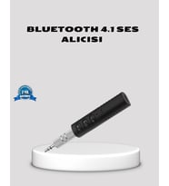 Bluetooth 4.1 Müzik Alıcısı 3.5mm Aux Girişli Mini Kablosuz Adaptör