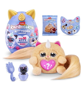Rainbocorns Kittycorn S3 Sürpriz Paket Lilly Peluş Oyuncak, Slime, Süpriz Yumurt