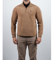 Wolftrap Tactical Yalaz Balıkçı Yaka Bej Taktik Polar Kazak