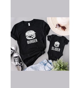 Burger Slider Baba Oğul Kız (TEK ÜRÜN FİYATIDIR KOMBİN YAPMAK İÇİN EN AZ 2 ADET SEPETE EKLEYİNİZ)