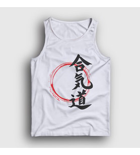 Presmono Unisex Beyaz Circle Aikido Ufc Mma Dövüş Sanatları Atlet 502479tt (Beyaz)