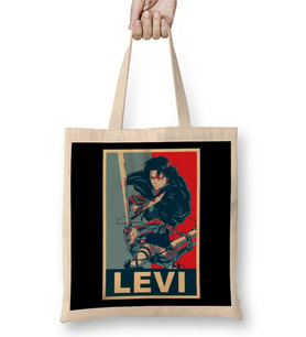 Attack On Titan Levi Ackerman Bez Çanta Uzun Saplı
