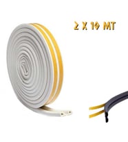 Kupa Tyson Kapı ve Pencere Fitil Bandı Beyaz - Çiftli - 10 Metre