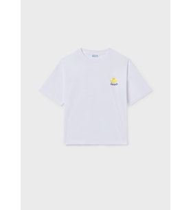 Mayoral Kız Çocuk Tshirt Beyaz