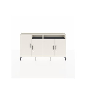 Arges Konsol 6 Raflı 4 Kapaklı 176x30x99 Aytaşı-Aytaşı/Antrasit