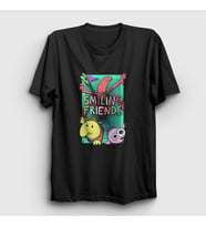 Presmono Unisex Siyah Season 2 Smiling Friends T-Shirt 533930tt