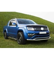 İsuzu D-Max Uyumlu Off Road Tampon Koruma Demiri Krom Çiftli Bıyık 2006+ Pst17 Parça
