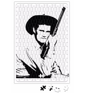 Pistoleiro Puzzle 240 Parça Yapboz