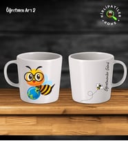 KirliPatiler Taş Kupa Fincan Üzeri Öğretmenler Günü Baskılı (Model 3)