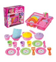 Barbie Bulaşıklık - Mutfak Setleri - Ev Oyuncak Setleri - Bulaşık Seti - Barbie Bulaşık Seti