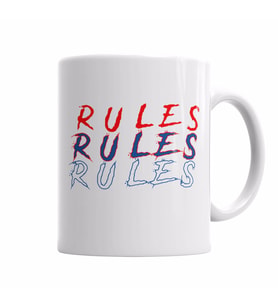 ESTAMPAS RULES 3 Kupa Bardak Porselen