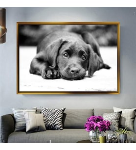 Altın Çerçeveli dekoratif tablo l480 (Gold)