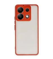 Xiaomi Redmi Note 13 Pro 5g Kılıf Montreal Silikon Kapak - Kırmızı