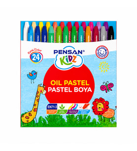 PENSAN KIDZ PASTEL BOYA 24 RENK
