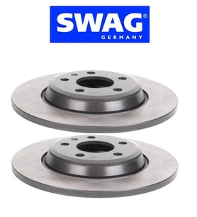 AUDİ A6 ARKA FREN DİSKİ TAKIM SWAG 8K0615601B