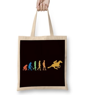 Retro Evolution Equestrian Sport Horse Riding Dressage Bez Çanta Uzun Saplı