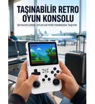 Retro Oyun Cihazı – Çift MicroSD Desteği Çoklu Platform Uyumu 3200 mAh Batarya Yeni Nesil