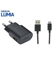 Nokia Lumia Ac-60E Şarj Aleti Cihazı Ve Data Kablosu