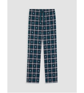 LC WAIKIKI Yeşil Yılbaşı Temalı Erkek Pijama Alt