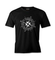 Pusula II Siyah Erkek Tshirt