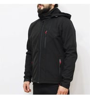 Orange Safety Softshell Siyah Mont Ceket