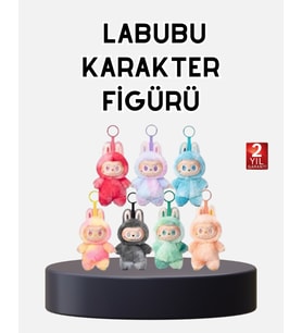 Labubu Koleksiyonluk Peluş Oyuncak – Yumuşak Kumaşlı, Dekoratif Tasarım, Hediyelik