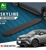S-Dizayn Toyota C-HR Skyline Siyah Yan Basamak 173 Cm 2016-2023 A+ Kalite