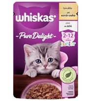 Whiskas Tavuklu Güveç Yavru Kedi Yaş Maması 28x85 gr