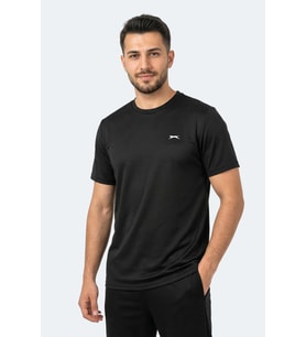 Slazenger KAYDA Erkek Siyah Tişört