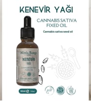 Kenevir Sabit Yağı, %100 Saf, 30 Ml